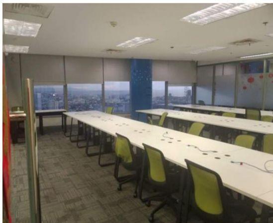Fitted Business Space Rent Lease 1486 sqm Rufino Makati City