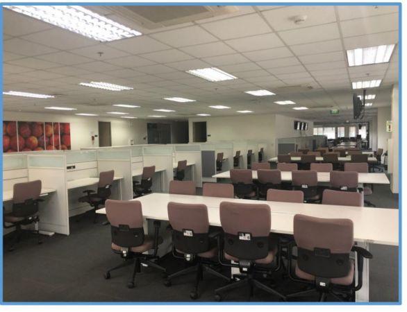 Fully Furnished Office Space Rent Lease 4042 sqm Quezon City