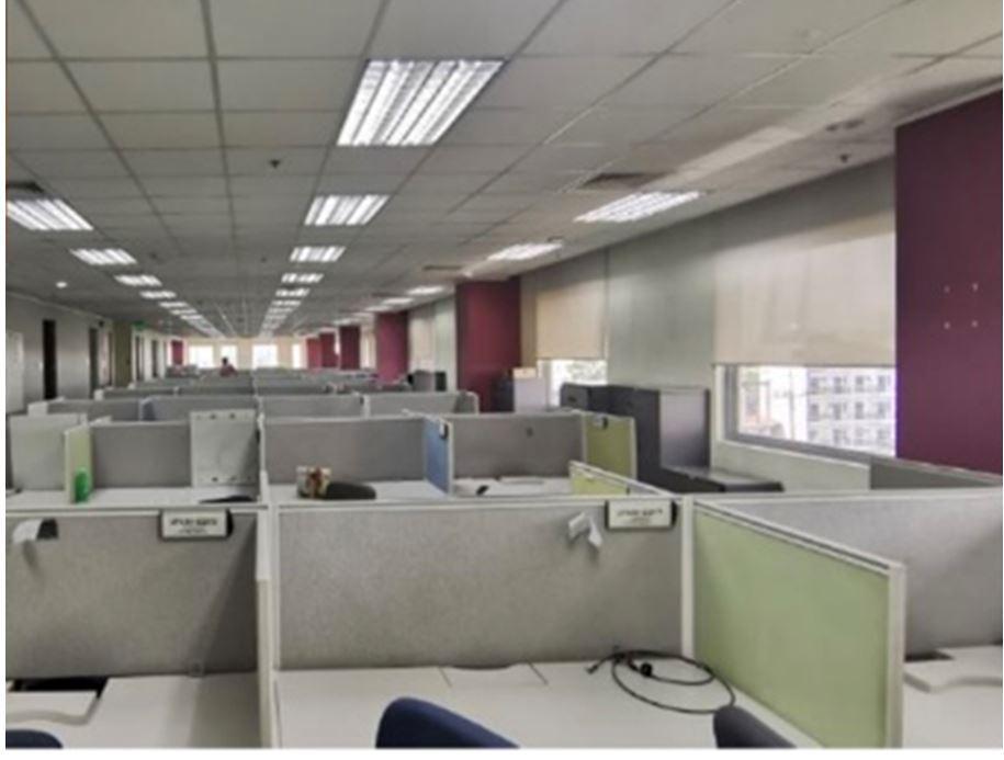 Fully Furnished Office Space 2500 sqm Lease Rent Quezon City