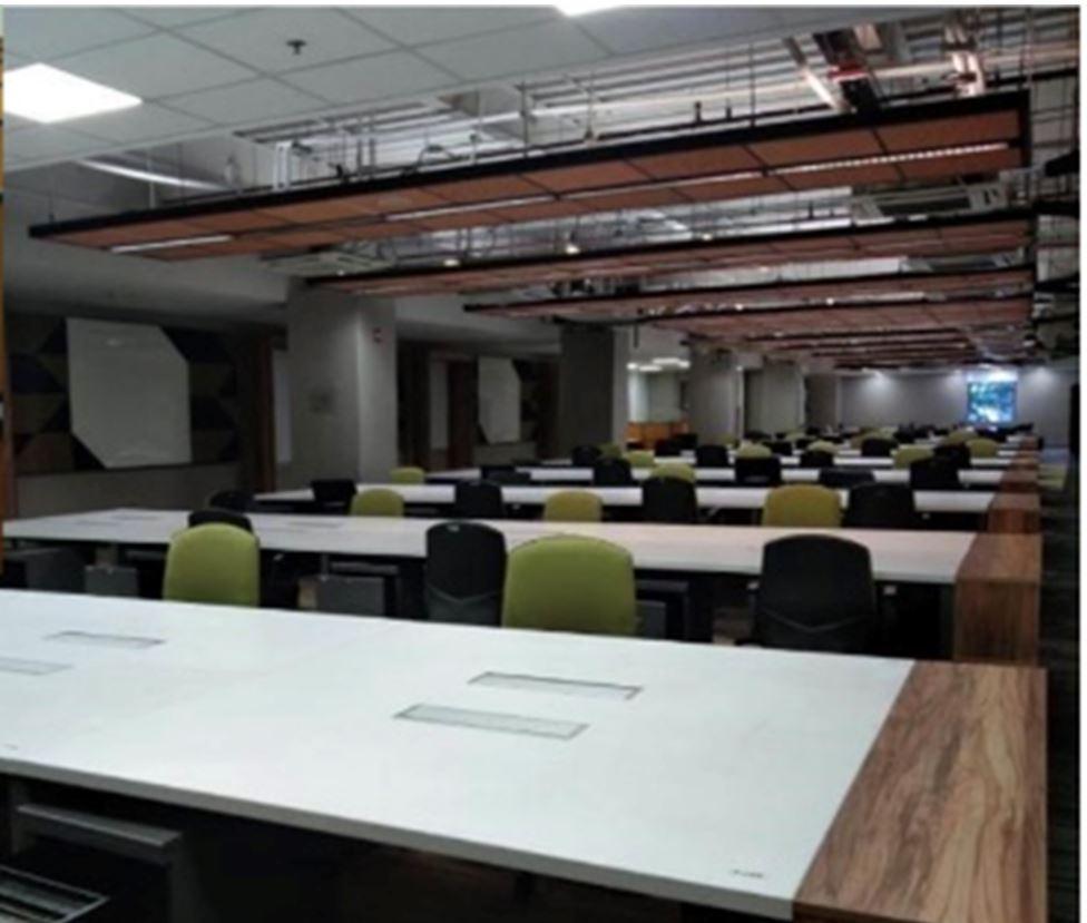 Fully Furnished Office Space 1844 sqm Lease Rent Quezon City
