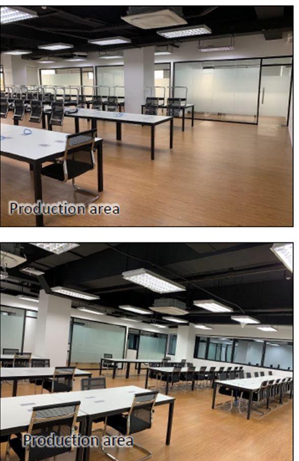 Fully Furnished 2000 sqm Office Space Lease Rent Quezon City