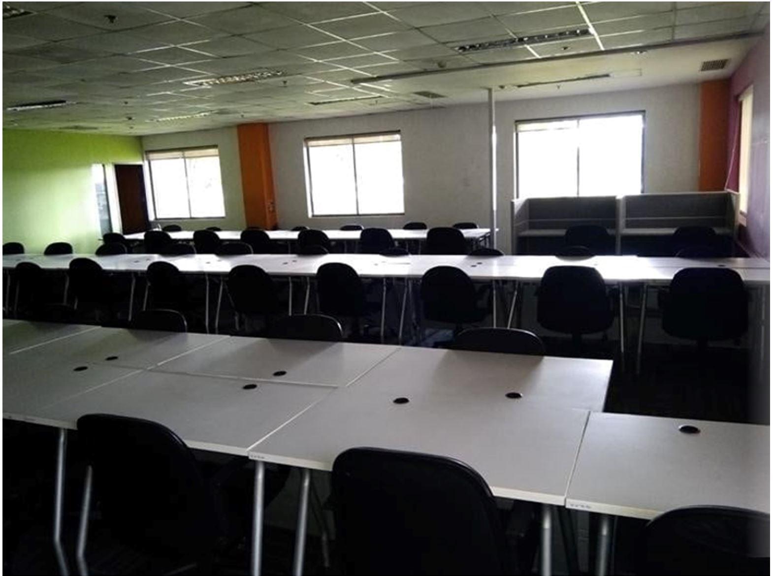 Fully Furnished Office Space 255 sqm Lease Rent Quezon City