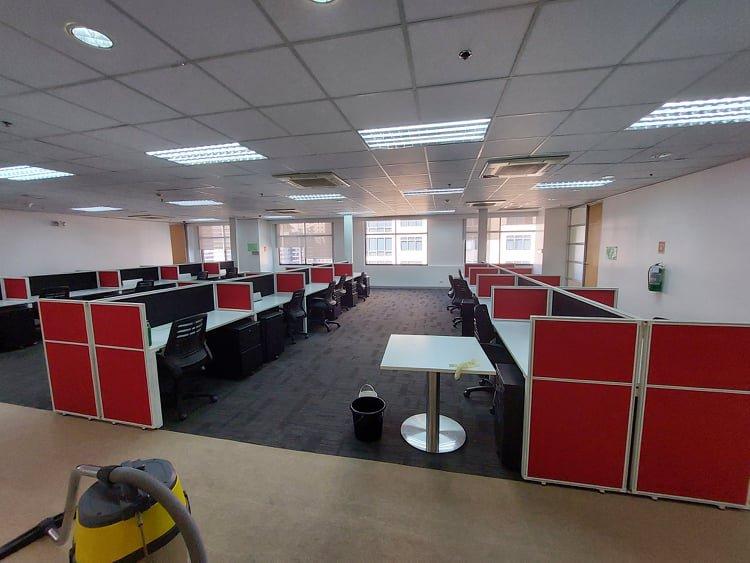 Fully Furnished Office Space Lease Rent BGC Taguig 1189 sqm