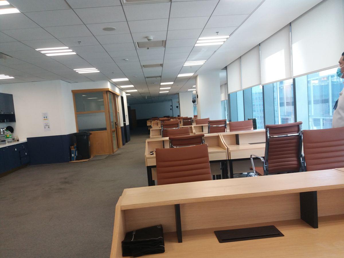 Fully Furnished Office Space Lease Rent BGC Taguig 1270 sqm