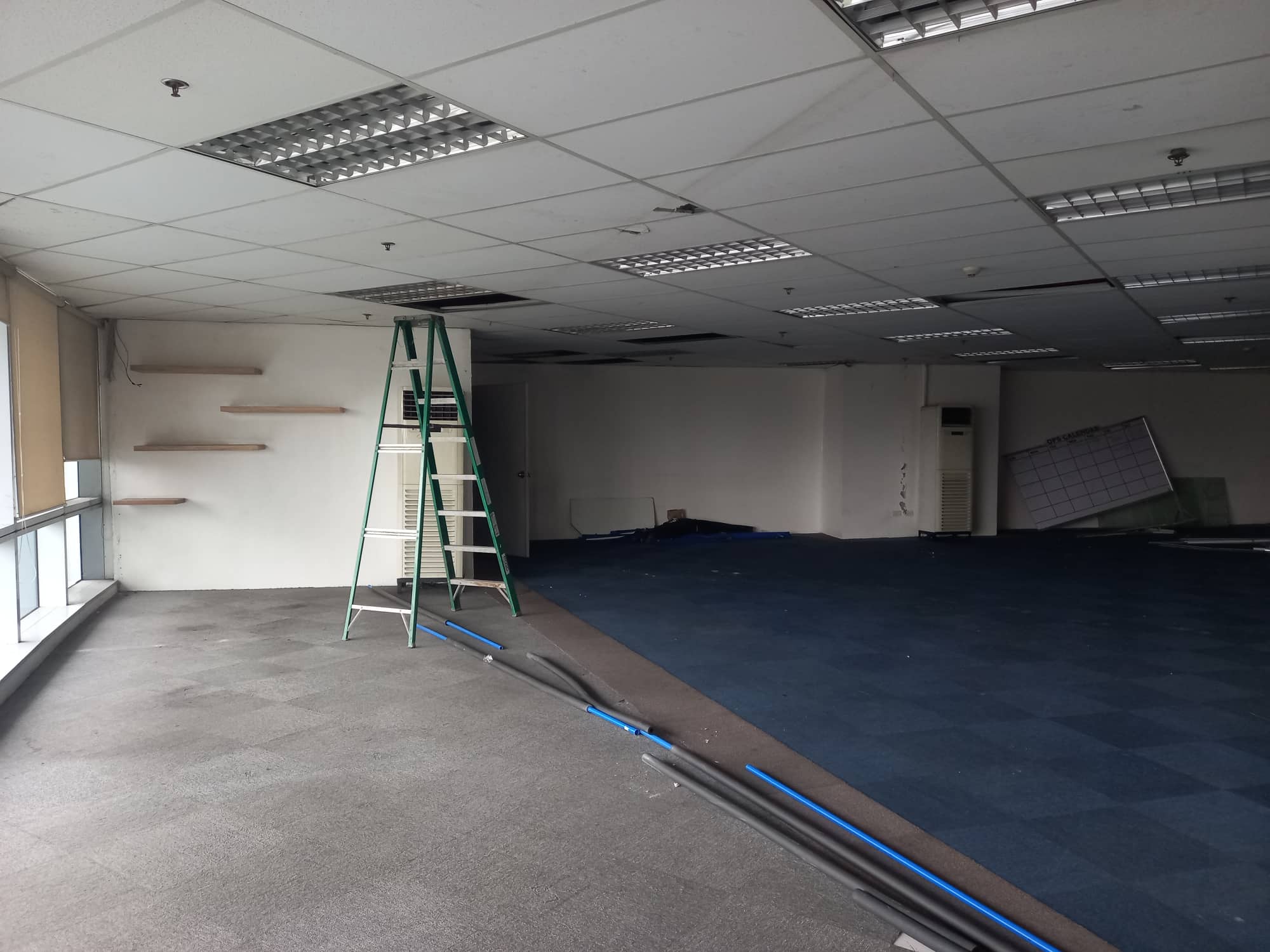 Office Space Rent Lease 253 sqm PEZA Warm Shell Ortigas