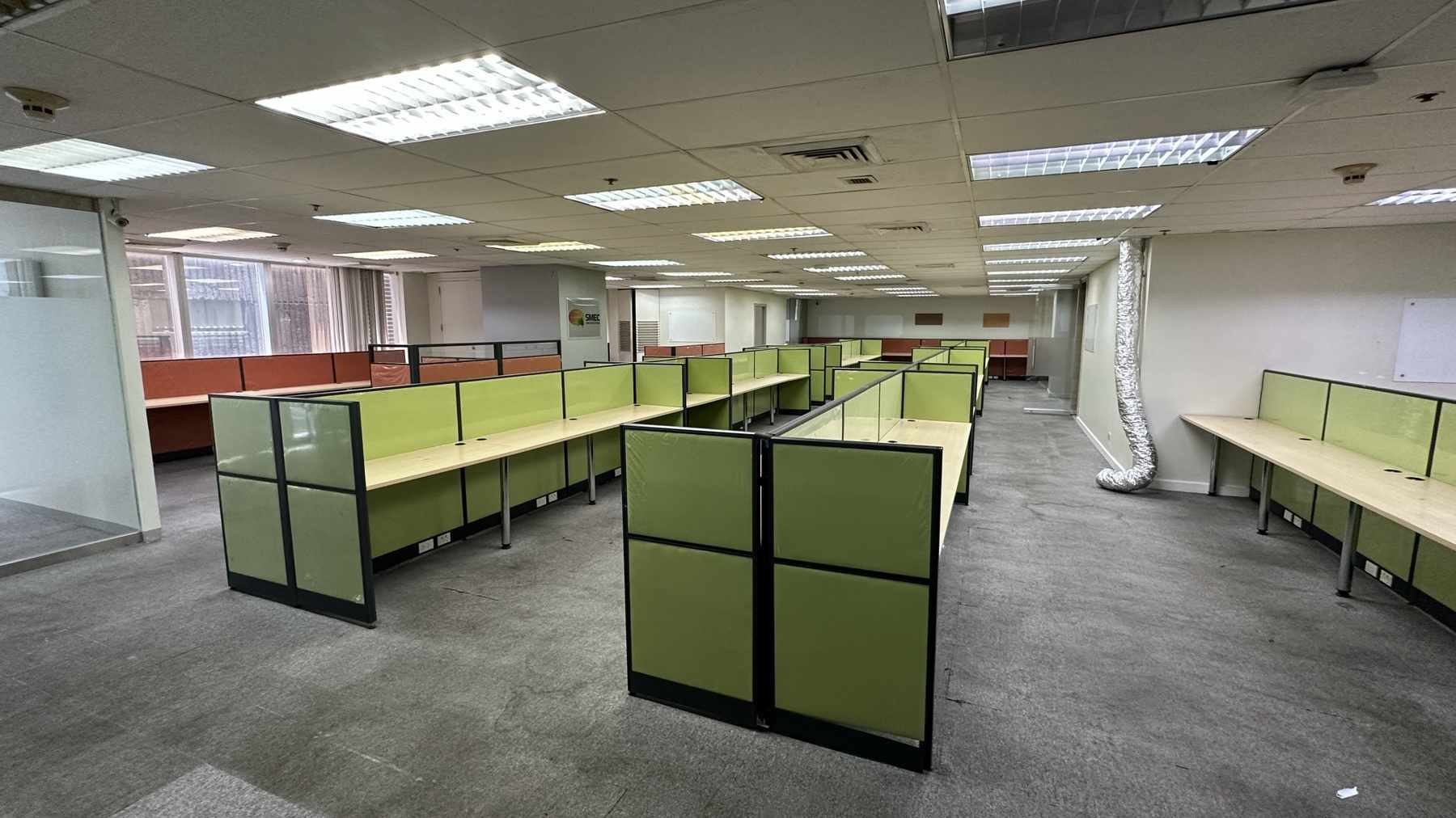 BPO Office Space Rent Lease Semi Furnished 606 sqm Ortigas
